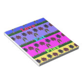 Hakuna Matata Love Eat Play.png Notitieblok (Schuin)