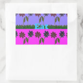 Hakuna Matata Love Eat Play.png Rechthoekige Sticker (Tas)