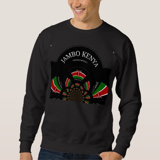 Hakuna Matata Mannen Basic Sweatshirt (Voorkant)