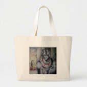Hakuna Matata Masai Bag stijlvolle safari Grote Tote Bag (Voorkant)