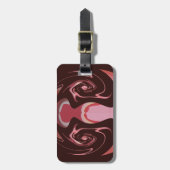 Hakuna matata maskman kleuren bagagelabel (Voorkant verticaal)