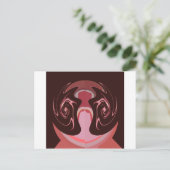 Hakuna matata maskman kleuren briefkaart (Staand voorkant)