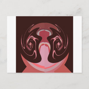 Hakuna matata maskman kleuren briefkaart