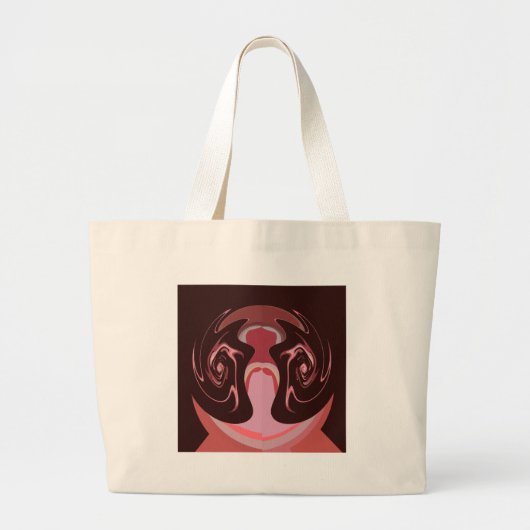 Hakuna matata maskman kleuren grote tote bag (Voorkant)