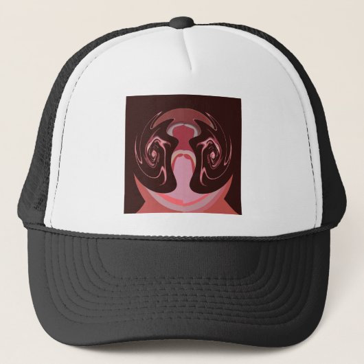 Hakuna matata maskman kleuren trucker pet (Voorkant)