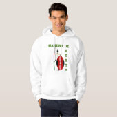 Hakuna Matata meest recente veilige reis Hoodie (Voorkant volledig)