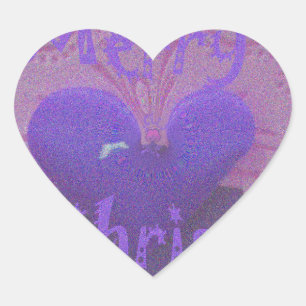 Hakuna Matata Merry KerstLove Design.jpg Hart Sticker