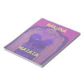 Hakuna Matata Merry KerstLove Design.jpg Notitieblok (Linkerzijde)