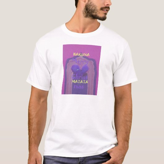 Hakuna Matata Merry KerstLove Design.jpg T-shirt (Voorkant)