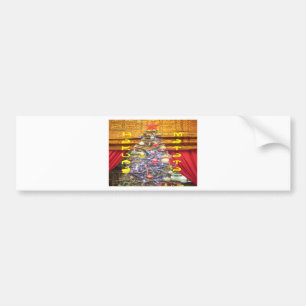 Hakuna Matata Merry Kerstmis en een gelukkig nieuw Bumpersticker