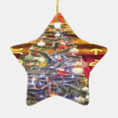 Hakuna Matata Merry Kerstmis en een gelukkig nieuw Keramisch Ornament (Voorkant)