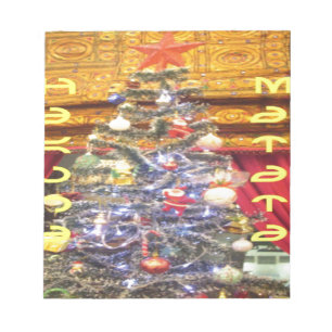 Hakuna Matata Merry Kerstmis en een gelukkig nieuw Notitieblok