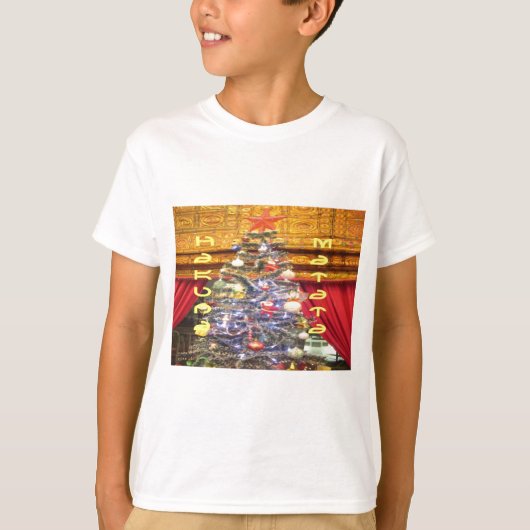 Hakuna Matata Merry Kerstmis en een gelukkig nieuw T-shirt (Voorkant)