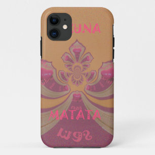 Hakuna Matata Merry-kerstontwerp iPhone 11 Hoesje