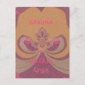 Hakuna Matata Merry-kerstontwerp Feestdagenkaart (Voorkant)