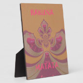 Hakuna Matata Merry-kerstontwerp Fotoplaat (Zijkant)