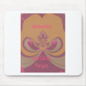 Hakuna Matata Merry-kerstontwerp Muismat (Voorkant)