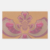 Hakuna Matata Merry-kerstontwerp Rechthoekige Sticker (Voorkant)