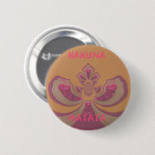 Hakuna Matata Merry-kerstontwerp Ronde Button 5,7 Cm (Voorkant /achterkant)