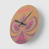 Hakuna Matata Merry-kerstontwerp Ronde Klok (Hoek)