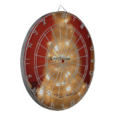 Hakuna Matata Merry Kerstwhite Dartbord (Voorkant Links)