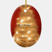 Hakuna Matata Merry Kerstwhite Keramisch Ornament (Voorkant)