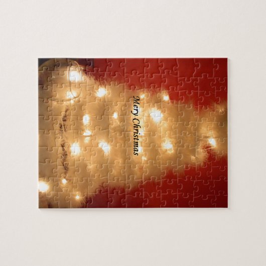 Hakuna Matata Merry Kerstwhite Legpuzzel (Horizontaal)