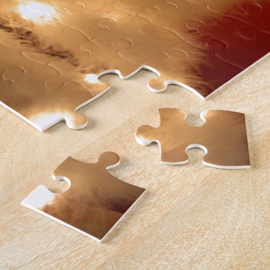 Hakuna Matata Merry Kerstwhite Legpuzzel (Zijkant)