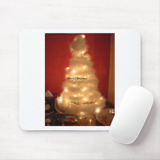 Hakuna Matata Merry Kerstwhite Muismat (Met muis)