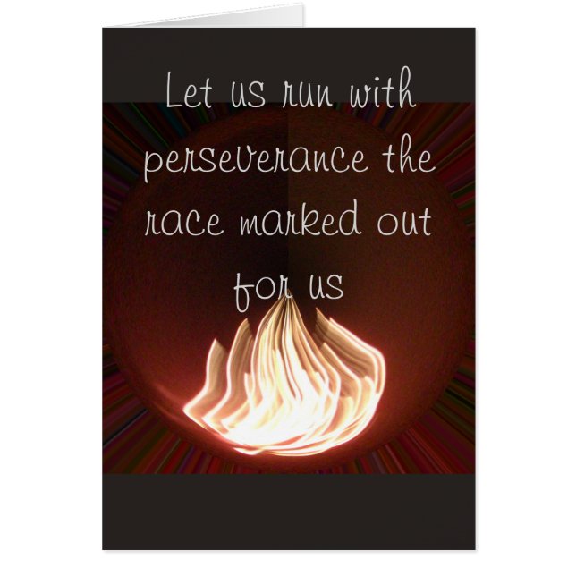 Hakuna Matata met doorzettingsvermogen Kaart (Voorkant)