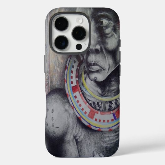 Hakuna Matata met Lions en Masai.jpg Case-Mate iPhone Case (Achterkant)