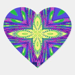 Hakuna matata Mombasa Kanga Hart Sticker