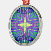 Hakuna matata Mombasa Kanga Metalen Ornament (Links)