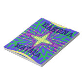 Hakuna matata Mombasa Kanga Notitieblok (Linkerzijde)