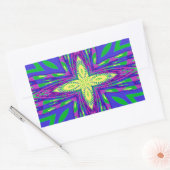 Hakuna matata Mombasa Kanga Rechthoekige Sticker (Envelop)