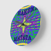 Hakuna matata Mombasa Kanga Ronde Klok (Hoek)