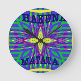 Hakuna matata Mombasa Kanga Ronde Klok