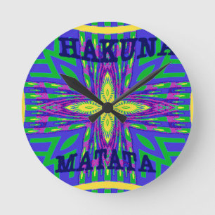 Hakuna matata Mombasa Kanga Ronde Klok