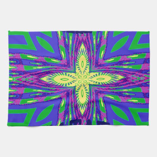 Hakuna matata Mombasa Kanga Theedoek (Horizontaal)