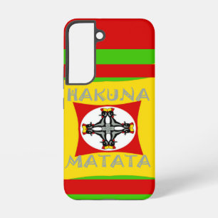 Hakuna Matata Mooie geweldige ontwerp Samsung Galaxy Hoesje