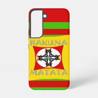 Hakuna Matata Mooie geweldige ontwerp Samsung Galaxy Hoesje