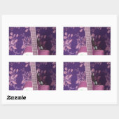 Hakuna Matata Muziek mijn bloed. Rechthoekige Sticker (Vel)