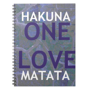 HAKUNA MATATA NOTITIEBOEK