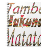 Hakuna Matata Notitieboek (Voorkant)