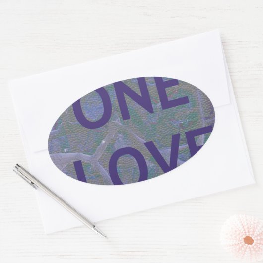 HAKUNA MATATA OVALE STICKER (Envelop)