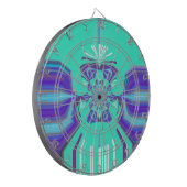 Hakuna Matata Paarse blend Dartbord (Voorkant Links)