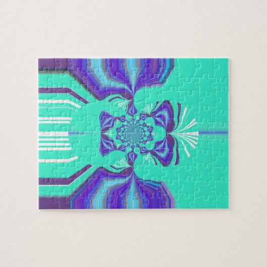 Hakuna Matata Paarse blend Legpuzzel (Horizontaal)