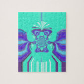 Hakuna Matata Paarse blend Legpuzzel (Verticaal)