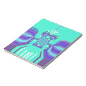 Hakuna Matata Paarse blend Notitieblok (Linkerzijde)