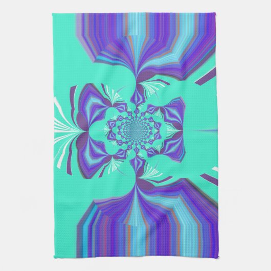 Hakuna Matata Paarse blend Theedoek (Verticaal)